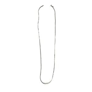 Silver 925'chain 24 Inches Clasps